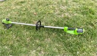 Green Works Grass Trimmer - Needs Battery