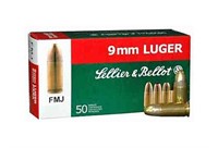 One Thousand  S&B 9MM LUGER 124GR FMJ