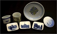 Seven various Danish table wares