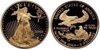 2006 $5 American Gold Eagle 1/10 oz  Fine Gold