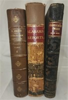 Lot of 3 antique hard back books