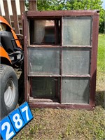 Antique 6 Pane Window Frames