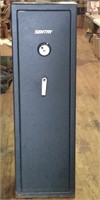 Locked Sentry fireproof gun safe