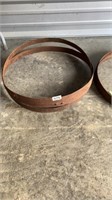 3 Large Barrel Rings U231
