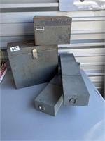 4 Metal Boxes U231