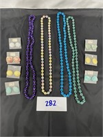 Great Colors!  Necklaces and Earrings