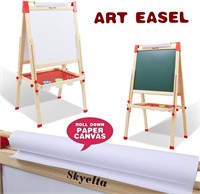 *Double Sided Wooden Kids Easel Drawing/Chalkboard