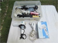 Hair dryers, curlers and more