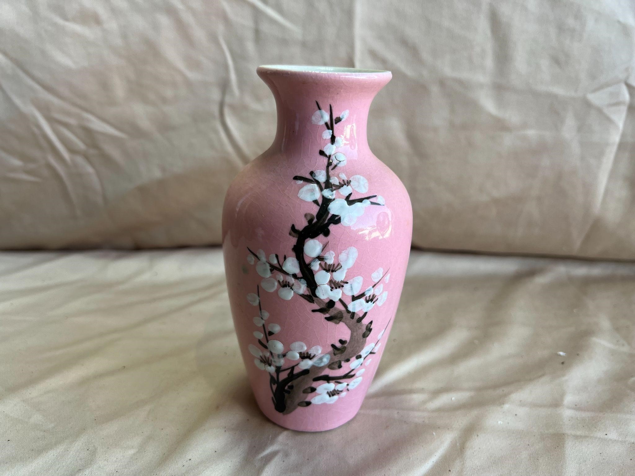 Pink Flower Vase