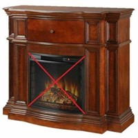 PLEASANT HEARTH GRAYSON MAHOGANY MANTEL FOR 24" FI