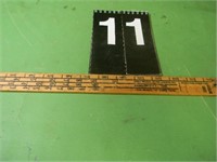 Vintage Wooden Ford Gasoline Measure Stick