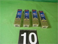 4 Boxes 22 Long Rifle 100 Count Per Box -