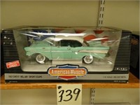1/18 Scale, Amercian Muscle, 1957 Chevy Bel Air