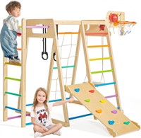 Indoor Jungle Gym - 8-in-1 Climbing Toys