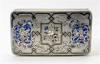 French Parcel Gilt and Silver Box