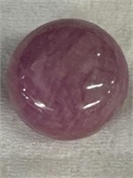 Beautiful round cut cabachon natural ruby