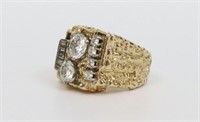 GENTS DIAMOND RING, 2.90CTW