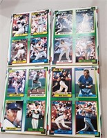 1990 Topps Box Bottom Set of 16 Cards