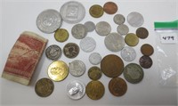 World coins & misc tokens
