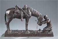 Richard Muno (United States, 20th c.) Bronze.