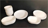 White Bowls & Plates