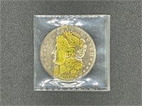 1878-CC Morgan silver dollar