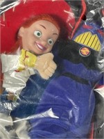 NIP Toy Story Jessie & Zurg Beanie Plus 90s