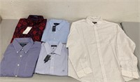 NWT Men's Button Down Dress Shirts- XL