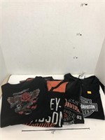 Lot of Harley Davidsons Tshirts