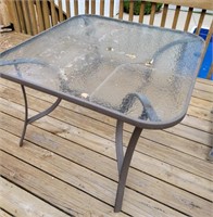 Patio table.  42ins. Sq.