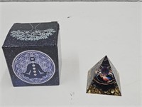 2" Chakra Pyramid w Christ / Earth