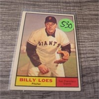 1961 Topps Billy Loes