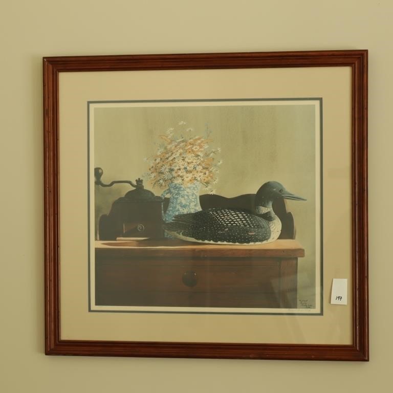1988 Mildred Sands Kratz signed and numbered print