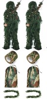 Ghillie 6-in-1 Camouflage Suit [X2] NEW