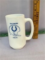 Vintage Baltimore Colts mug