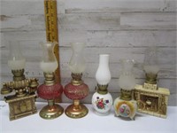 MINIATURE OIL LAMPS