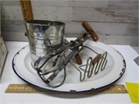 ENAMELWARE,  SIFTER,  & MORE