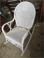 wicker rocking chair