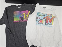 M & XL MTV Shirts
