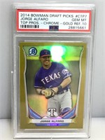 Psa10 Jose Alfaro 2014 bowman chrome