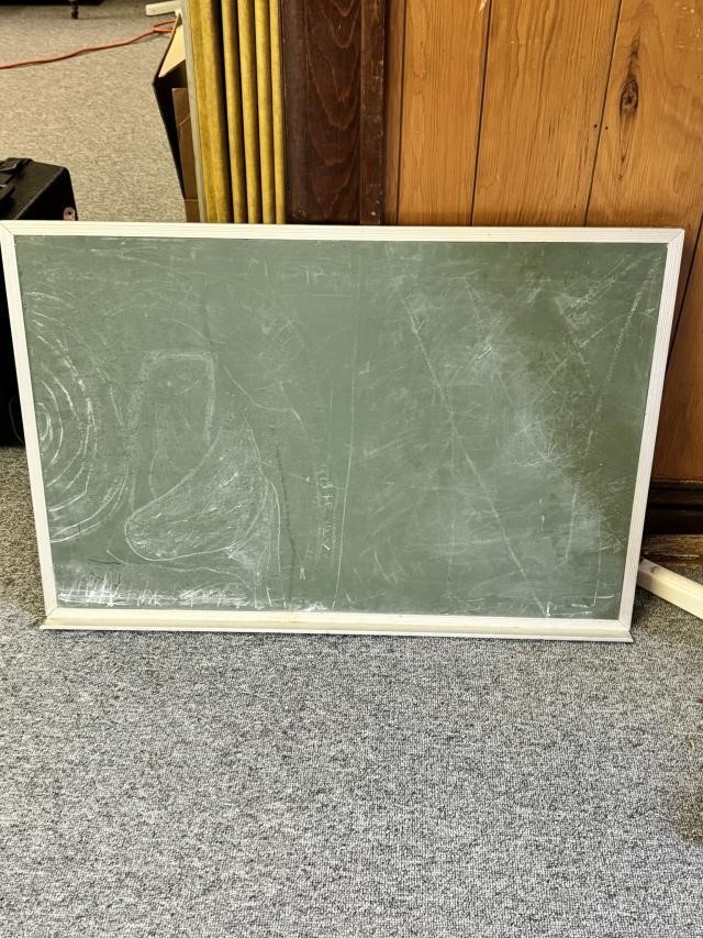 Metal Framed Chalkboard 3ftx2ft