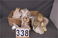 Box W/ Dolls - Tree Toppers - Hershey Kiss Box