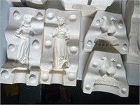 12x Ceramic Casting Molds