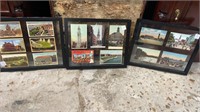 Framed Postcards of Boston