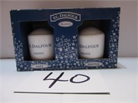 St. Dalfour France Salt & Pepper