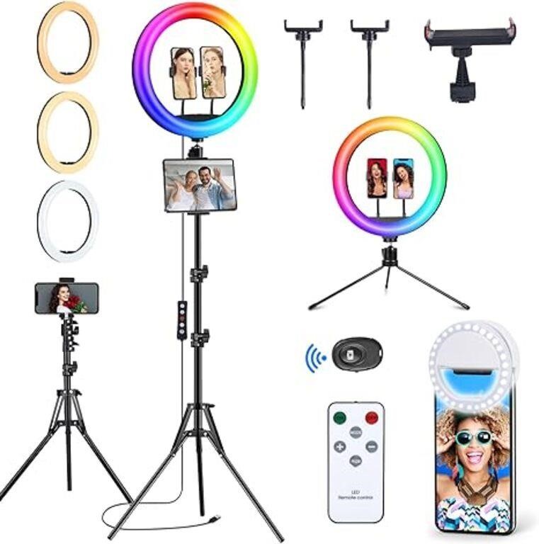 ???????????? 13" Selfie Ring Light with 63" Stand