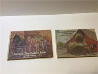 2 vintage farm books