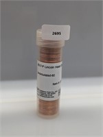 Roll(60) UNC Lincoln Pennies