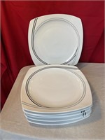 Studio Nova Fine Porcelain Ringside Black Plates