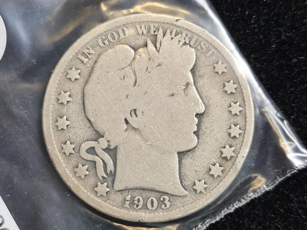 1903 Barber/Liberty Head Half Dollar